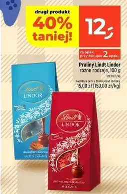 Dealz Bombonierka salted caramel Lindt Lindor oferta