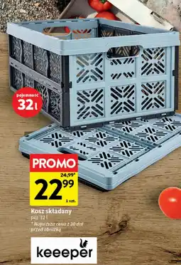 Intermarche Kosz składany 32 l Keeeper oferta
