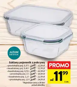 Intermarche Pojemnik szklany 1.5 l Altom oferta