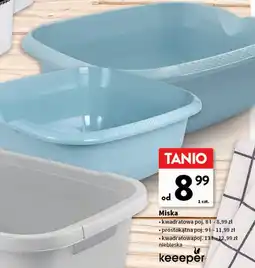 Intermarche Miska kwadratowa 13 l Keeeper oferta
