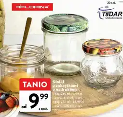Intermarche Słoik antek z nakrętką drukowaną 235 ml Florina (Florentyna) oferta