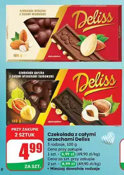 Dino Czekolada z całymi orzechami Deliss oferta