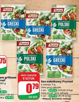 Dino Sos sałatkowy Prymat Polski, Grecki oferta