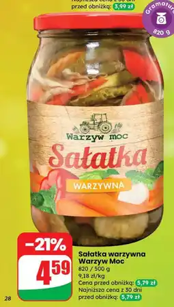 Dino Sałatka warzywna Warzyw Moc oferta