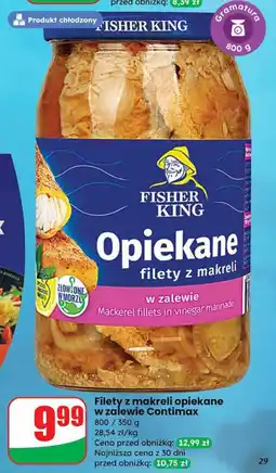 Dino Filety z makreli opiekane w zalewie Fisher King oferta