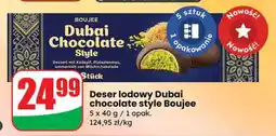 Dino Deser lodowy Dubai chocolate style Boujee oferta