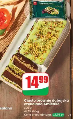 Dino Ciasto brownie dubajska czekolada Amicake oferta