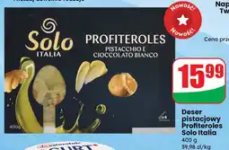 Deser pistacjowy Profiteroles Solo Italia