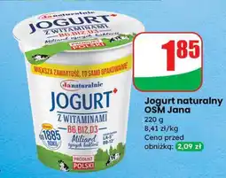 Dino Jogurt naturalny OSM Jana oferta