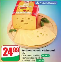 Dino Ser Złota Gouda z dziurami Mlekovita oferta