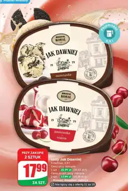 Dino Lody Jak Dawniej śmietankowe Bracia Koral oferta