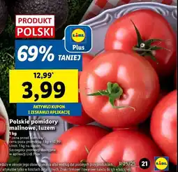 Lidl Pomidory malinowe oferta