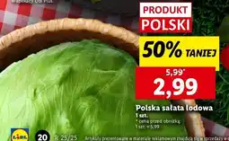 Lidl Sałata lodowa oferta