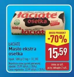 ALDI Masło osełka Łaciate oferta