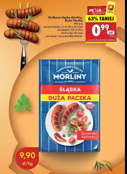 Biedronka Kiełbasa śląska Morliny oferta