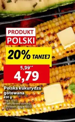 Lidl Kukurydza gotowana oferta
