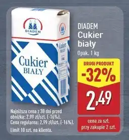ALDI Cukier biały Diamant Diamant polska oferta