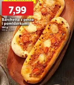 Lidl Barchetta z pesto i pomidorami oferta