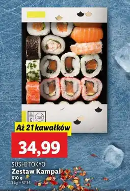 Lidl Suski kampai Sushi tokyo oferta