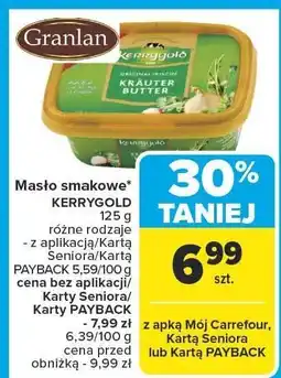 Carrefour Masło smakowe Kerrygold 125g oferta