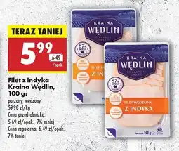 Biedronka Filet wędzony z indyka Kraina wędlin oferta
