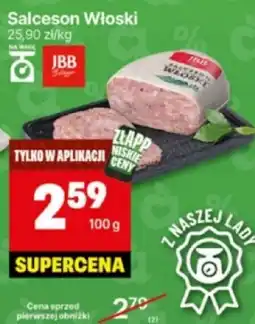 Delikatesy Centrum Salceson włoski 100g JBB oferta
