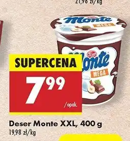 Biedronka Deser mleczno-czekoladowy z orzechami Zott monte oferta