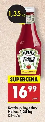 Biedronka Ketchup łagodny Heinz oferta