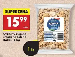 Biedronka Orzechy ziemne smażone Bakal crunch oferta