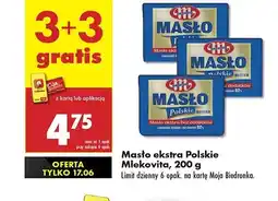 Biedronka Masło ekstra Mlekovita masło polskie oferta