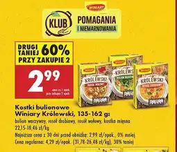Biedronka Rosół królewski kostka mięsna Winiary oferta