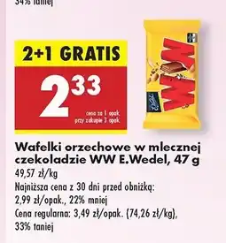 Biedronka Baton Wedel oferta