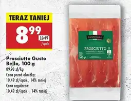 Biedronka Szynka prosciutto cotto Gustobello oferta