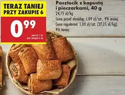 Biedronka Pasztecik z kapustą i pieczarkami oferta