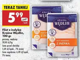 Biedronka Filet wędzony z indyka Kraina wędlin oferta