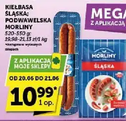 Groszek Kiełbasa śląska Morliny 520-550g oferta