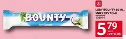 Selgros Lody bounty 66 ml, snickers 72 ml Selgros oferta