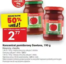 Twój Market Koncentrat pomidorowy Dawtona oferta
