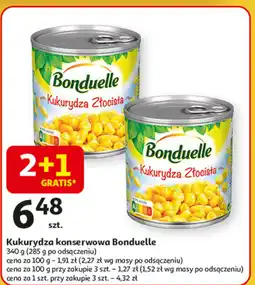 Auchan Kukurydza złocista Bonduelle oferta