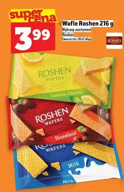 Topaz Wafle Roshen 216g oferta