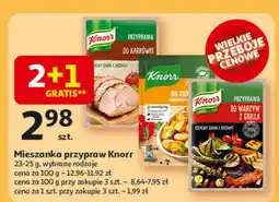Auchan Przyprawa do warzyw z grilla Knorr przyprawa oferta