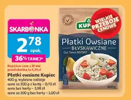 Płatki owsiane błyskawiczne Kupiec