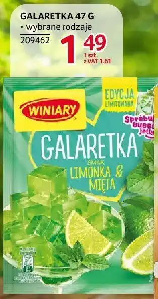Selgros Galaretka Winiary oferta