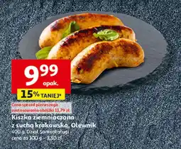 Auchan Kiszka ziemniaczana z suchą krakowską Olewnik oferta