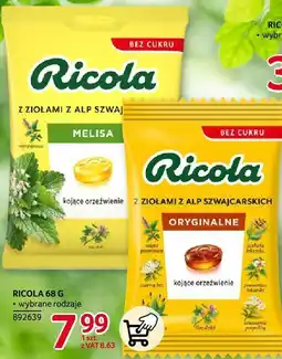 Selgros Cukierki Ricola oferta
