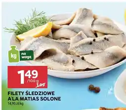 Filety śledziowe a'la matias solone Stokrotka