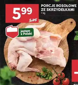 Stokrotka Porcje rosołowe ze skrzydełkami Stokrotka oferta