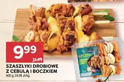 Stokrotka Szaszłyki drobiowe z cebulą i boczkiem Stokrotka oferta