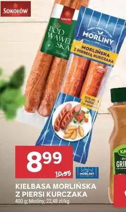 Stokrotka Kiełbasa morlińska z piersi kurczaka Morliny oferta