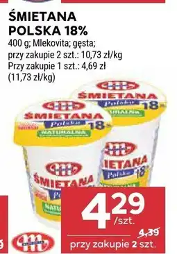 Stokrotka Śmietana polska 18% Mlekovita oferta